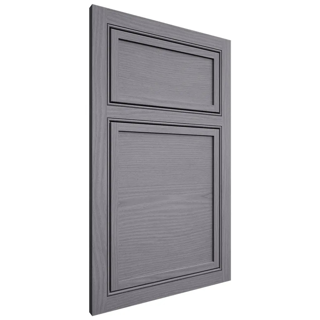 Shiloh Cabinetry Beaded Inset Napa Horizontal White Oak Plain Cut Cadet Door