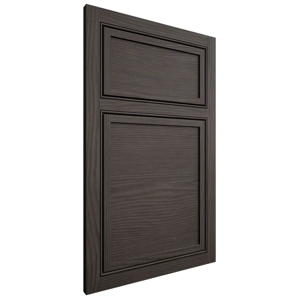 Shiloh Cabinetry Beaded Inset Napa Horizontal White Oak Plain Cut Creekside Door