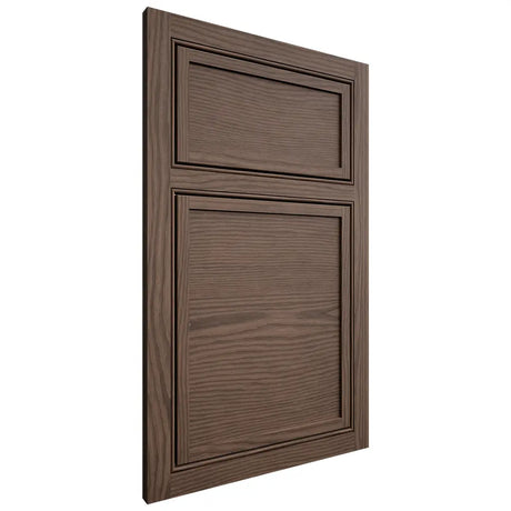 Shiloh Cabinetry Beaded Inset Napa Horizontal White Oak Plain Cut Mineral Door