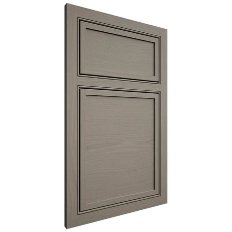 Shiloh Cabinetry Beaded Inset Napa Horizontal White Oak Plain Cut Thyme Door