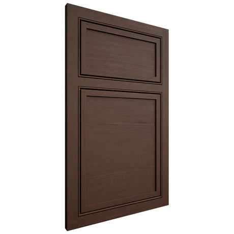 Shiloh Cabinetry Beaded Inset Napa Horizontal White Oak Quarter Sawn Braun Door