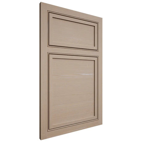 Shiloh Cabinetry Beaded Inset Napa Horizontal White Oak Quarter Sawn Straw Door
