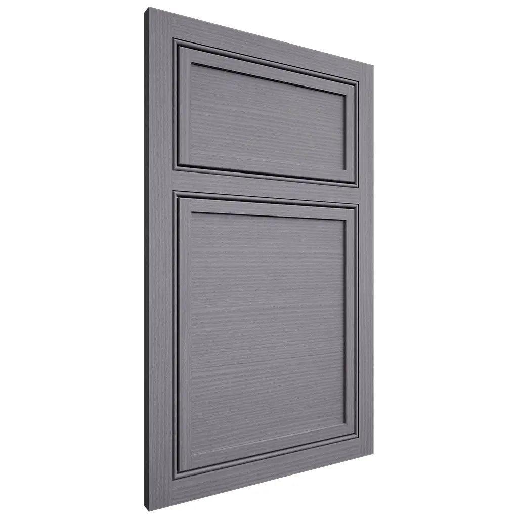 Shiloh Cabinetry Beaded Inset Napa Horizontal White Oak Rift Cut Cadet Door