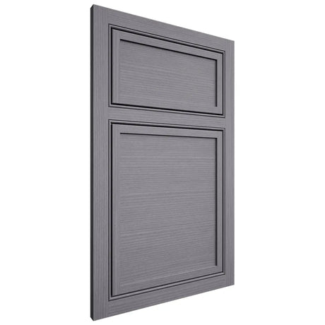 Shiloh Cabinetry Beaded Inset Napa Horizontal White Oak Rift Cut Cadet Door