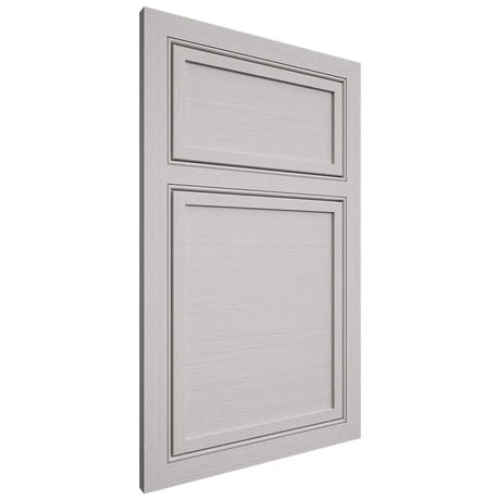 Shiloh Cabinetry Beaded Inset Napa Horizontal White Oak Rift Cut Cotton Door