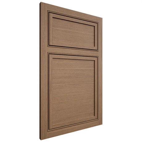 Shiloh Cabinetry Beaded Inset Napa Horizontal White Oak Rift Cut Medium Door