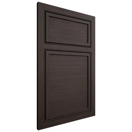 Shiloh Cabinetry Beaded Inset Napa Horizontal White Oak Rift Cut Morel Door