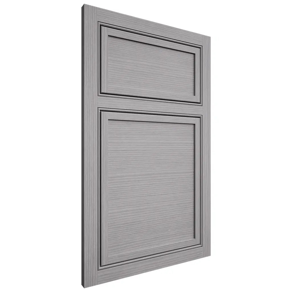 Shiloh Cabinetry Beaded Inset Napa Horizontal White Oak Rift Cut Stratus Door