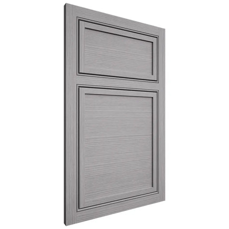 Shiloh Cabinetry Beaded Inset Napa Horizontal White Oak Rift Cut Stratus Door