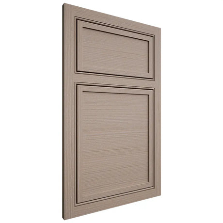 Shiloh Cabinetry Beaded Inset Napa Horizontal White Oak Rift Cut Whitewash Door