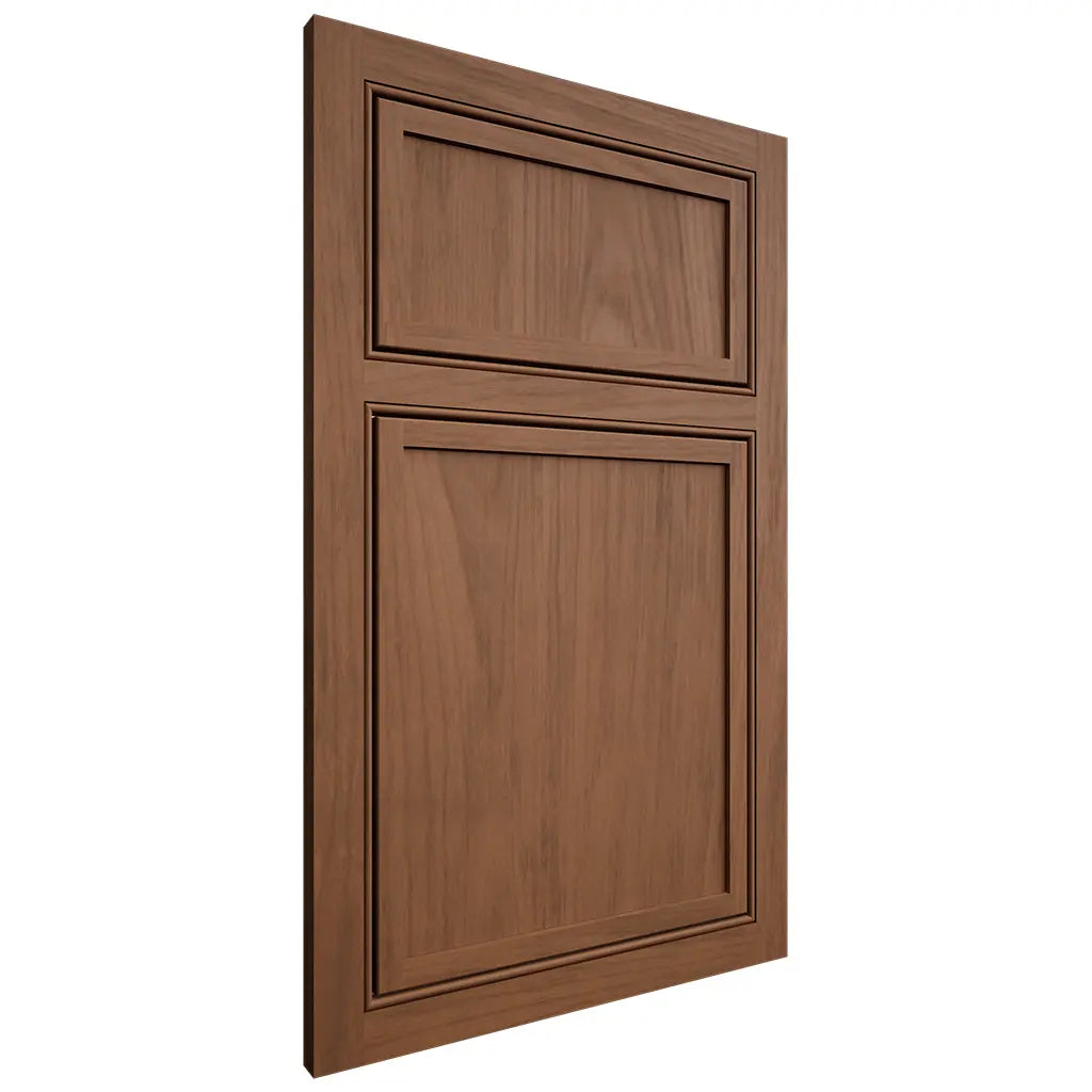 Shiloh Cabinetry Beaded Inset Napa Vertical Alder Plain Cut Cola Door