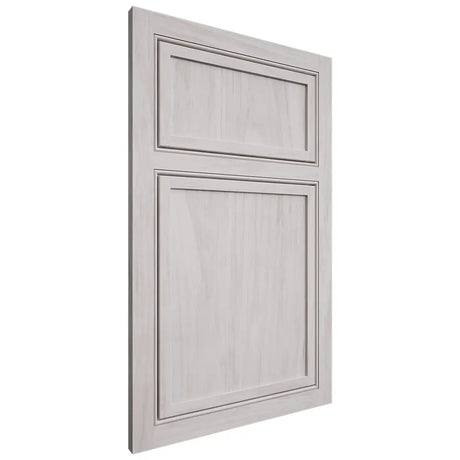 Shiloh Cabinetry Beaded Inset Napa Vertical Alder Plain Cut Cotton Door