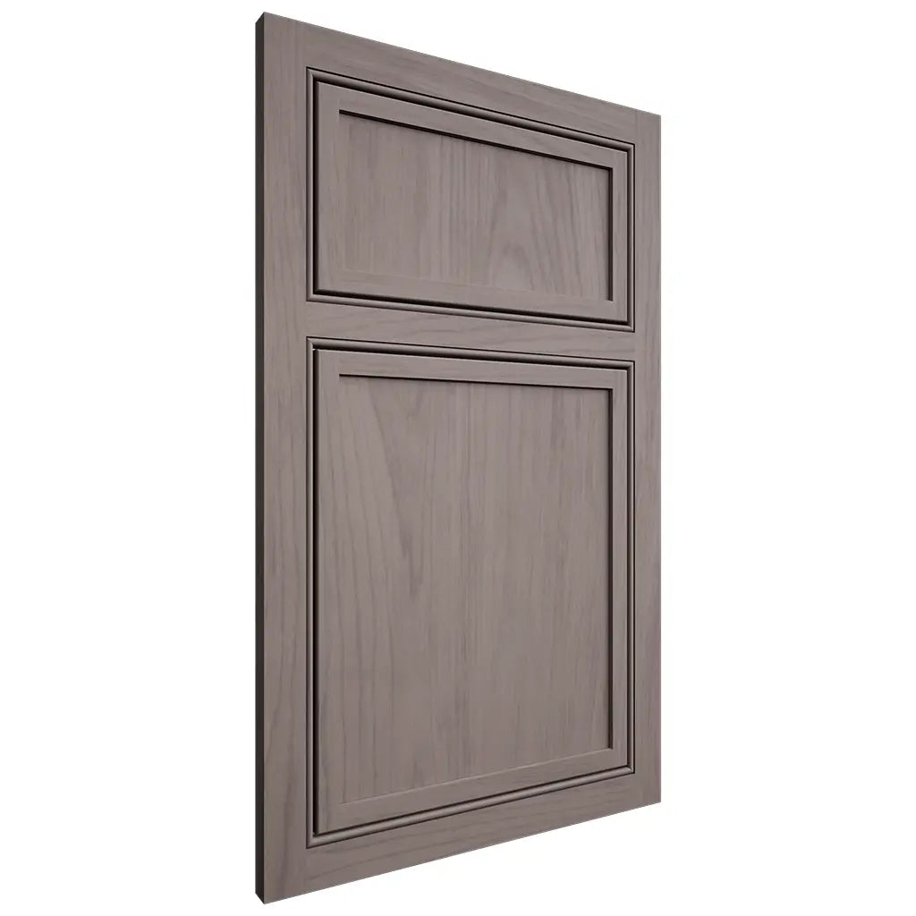 Shiloh Cabinetry Beaded Inset Napa Vertical Alder Plain Cut Stonehenge Door