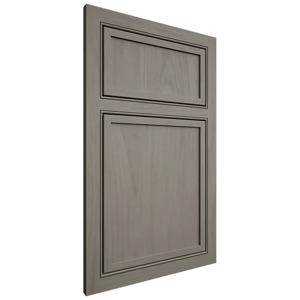 Shiloh Cabinetry Beaded Inset Napa Vertical Alder Plain Cut Thyme Door
