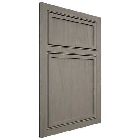 Shiloh Cabinetry Beaded Inset Napa Vertical Alder Plain Cut Thyme Door