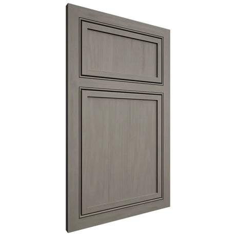 Shiloh Cabinetry Beaded Inset Napa Vertical Cherry Plain Cut Thyme Door