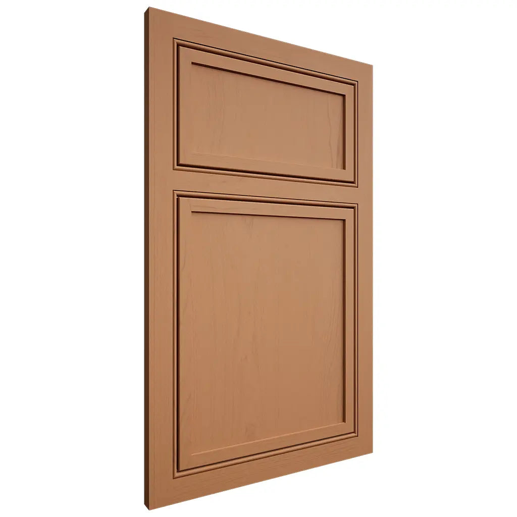 Shiloh Cabinetry Beaded Inset Napa Vertical Maple Plain Cut Cashmere Door