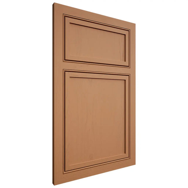 Shiloh Cabinetry Beaded Inset Napa Vertical Maple Plain Cut Cashmere Door