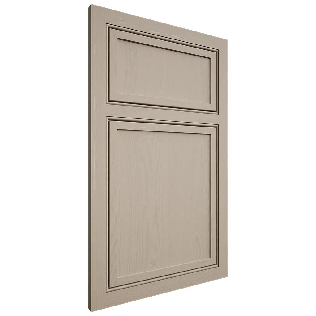 Shiloh Cabinetry Beaded Inset Napa Vertical Maple Plain Cut Pebble Door