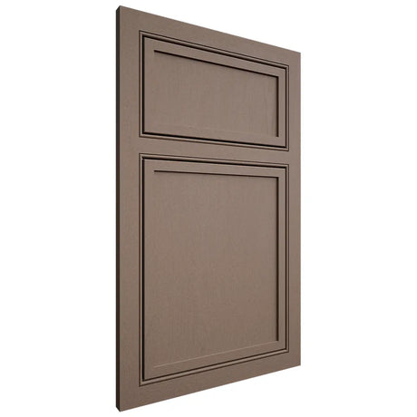Shiloh Cabinetry Beaded Inset Napa Vertical Maple Plain Cut Rockbridge Door