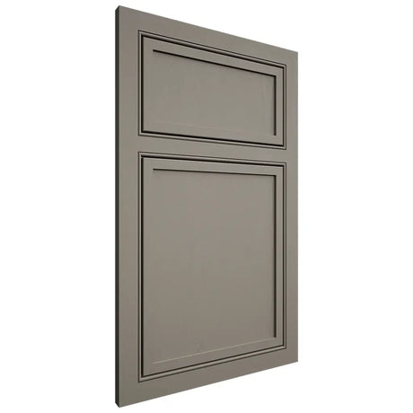 Shiloh Cabinetry Beaded Inset Napa Vertical Maple Plain Cut Thyme Door