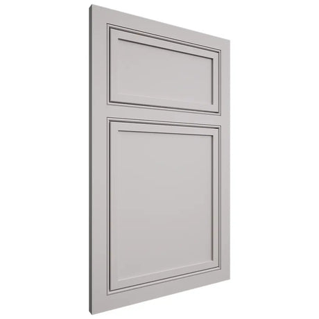 Shiloh Cabinetry Beaded Inset Napa Vertical Paintable Light French Gray Door