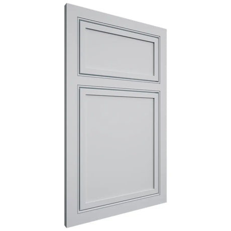 Shiloh Cabinetry Beaded Inset Napa Vertical Paintable Niebla Azul Door