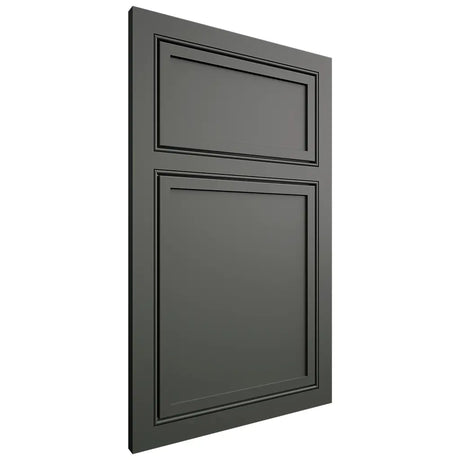 Shiloh Cabinetry Beaded Inset Napa Vertical Paintable Pewter Green Door