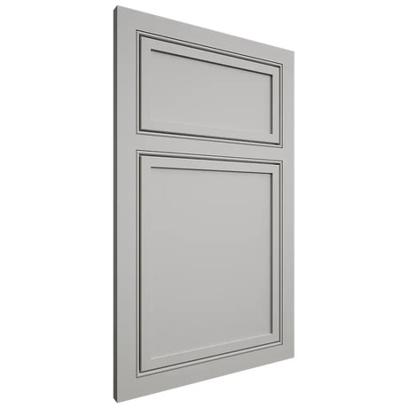 Shiloh Cabinetry Beaded Inset Napa Vertical Paintable Unusual Gray Door