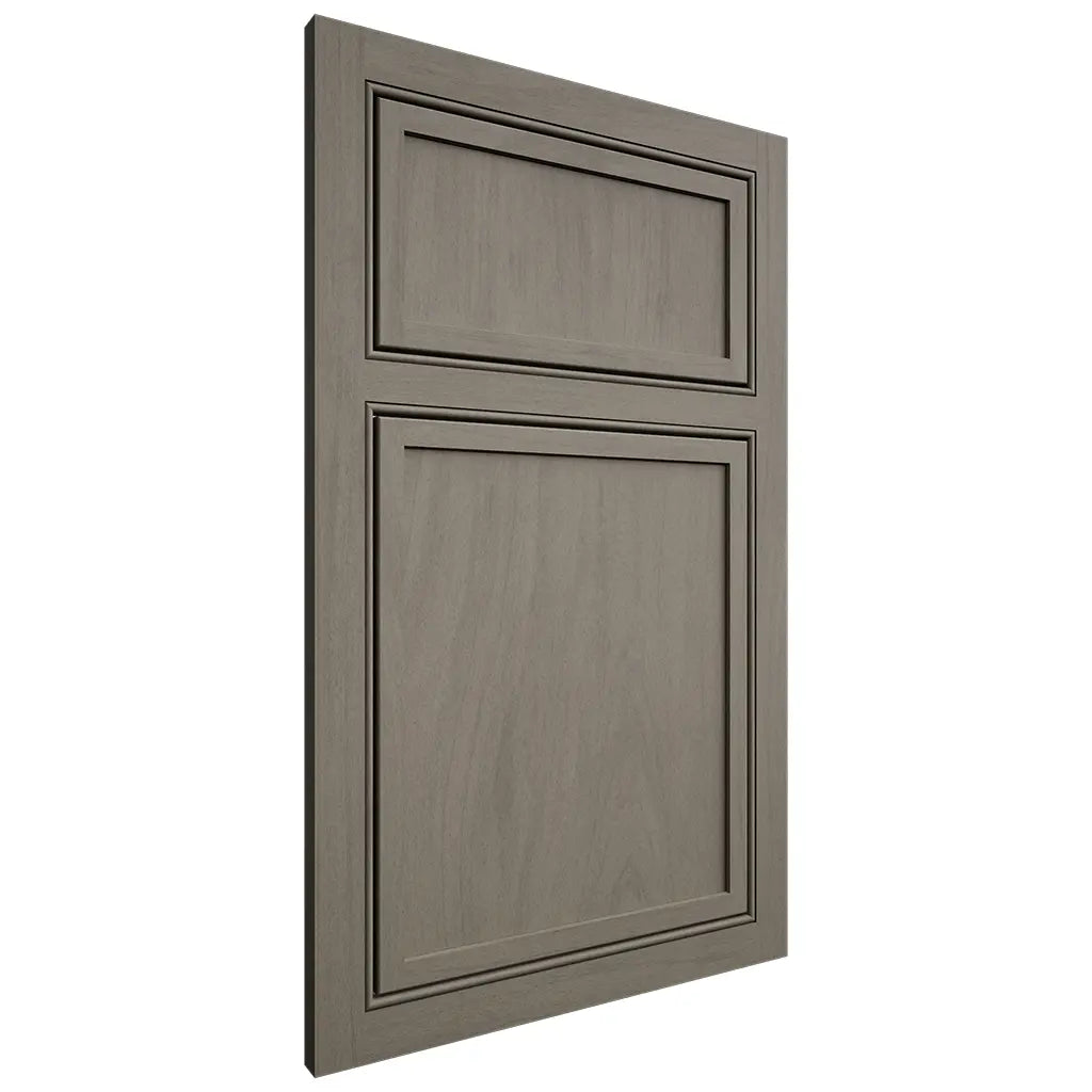 Shiloh Cabinetry Beaded Inset Napa Vertical Poplar Plain Cut Thyme Door