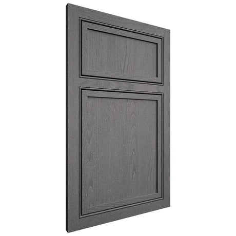 Shiloh Cabinetry Beaded Inset Napa Vertical Red Oak Plain Cut Cadet Door