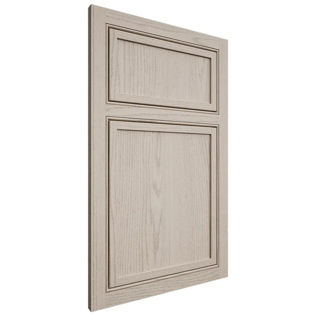 Shiloh Cabinetry Beaded Inset Napa Vertical Walnut Plain Cut Seagull Door