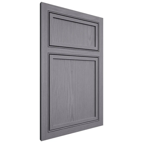 Shiloh Cabinetry Beaded Inset Napa Vertical White Oak Plain Cut Cadet Door