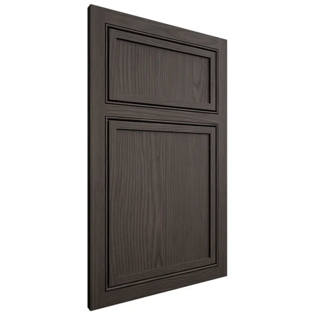 Shiloh Cabinetry Beaded Inset Napa Vertical White Oak Plain Cut Creekside Door