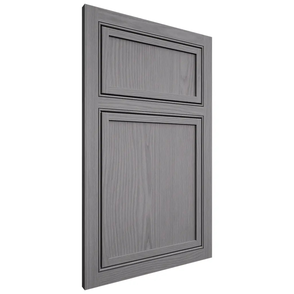 Shiloh Cabinetry Beaded Inset Napa Vertical White Oak Plain Cut Sterling Door