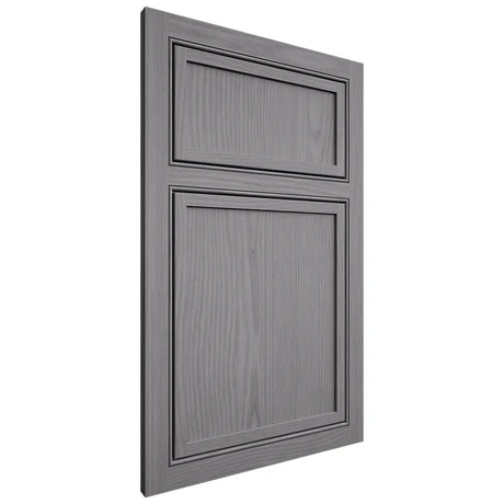 Shiloh Cabinetry Beaded Inset Napa Vertical White Oak Plain Cut Sterling Door