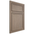 Shiloh Cabinetry Beaded Inset Napa Vertical White Oak Quarter Sawn Almond Door