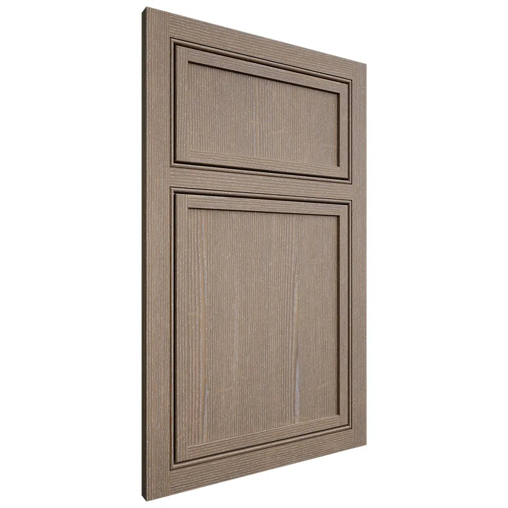 Shiloh Cabinetry Beaded Inset Napa Vertical White Oak Quarter Sawn Almond Door