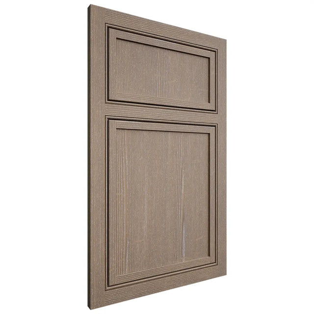 Shiloh Cabinetry Beaded Inset Napa Vertical White Oak Quarter Sawn Almond Door