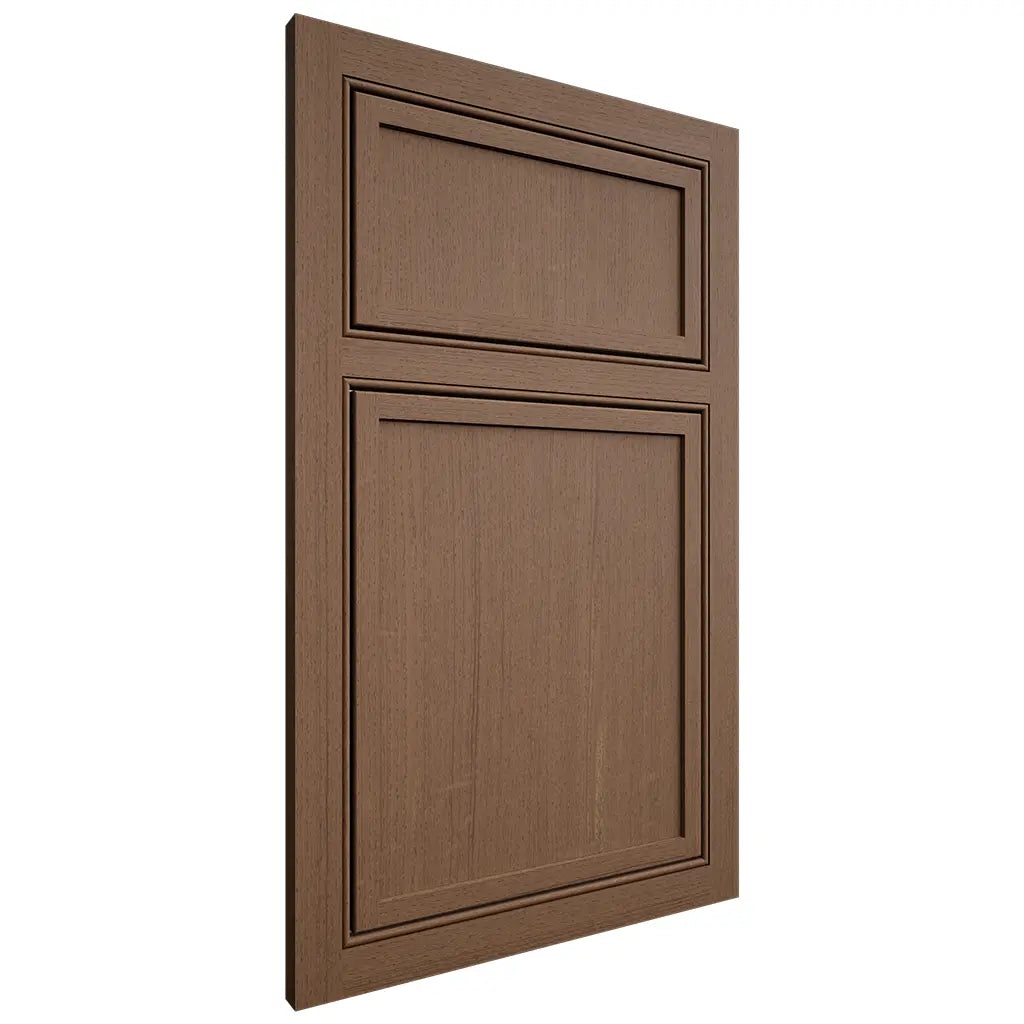 Shiloh Cabinetry Beaded Inset Napa Vertical White Oak Quarter Sawn Autumn Door