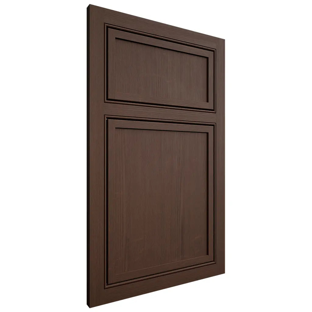 Shiloh Cabinetry Beaded Inset Napa Vertical White Oak Quarter Sawn Braun Door