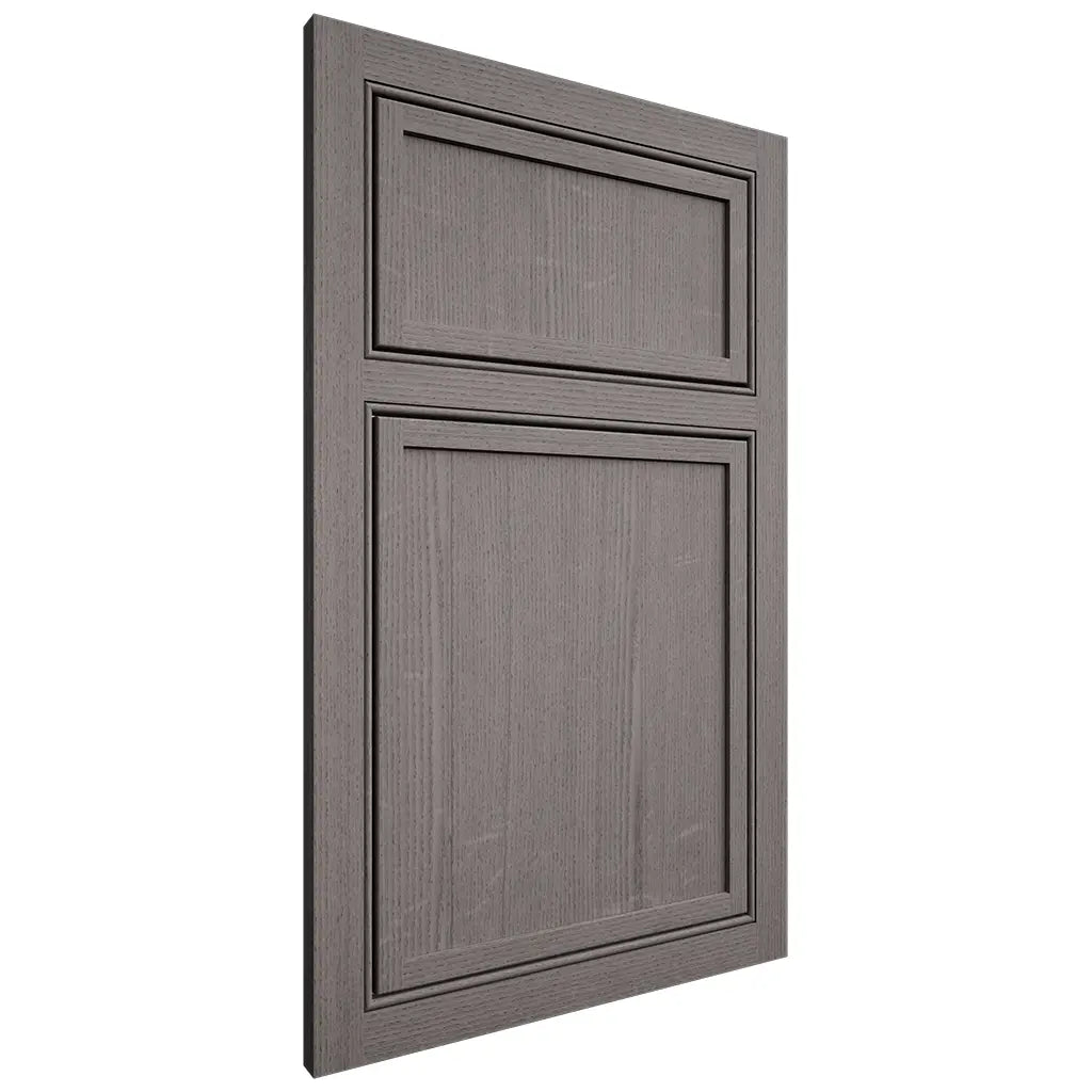 Shiloh Cabinetry Beaded Inset Napa Vertical White Oak Quarter Sawn Flagstone Door