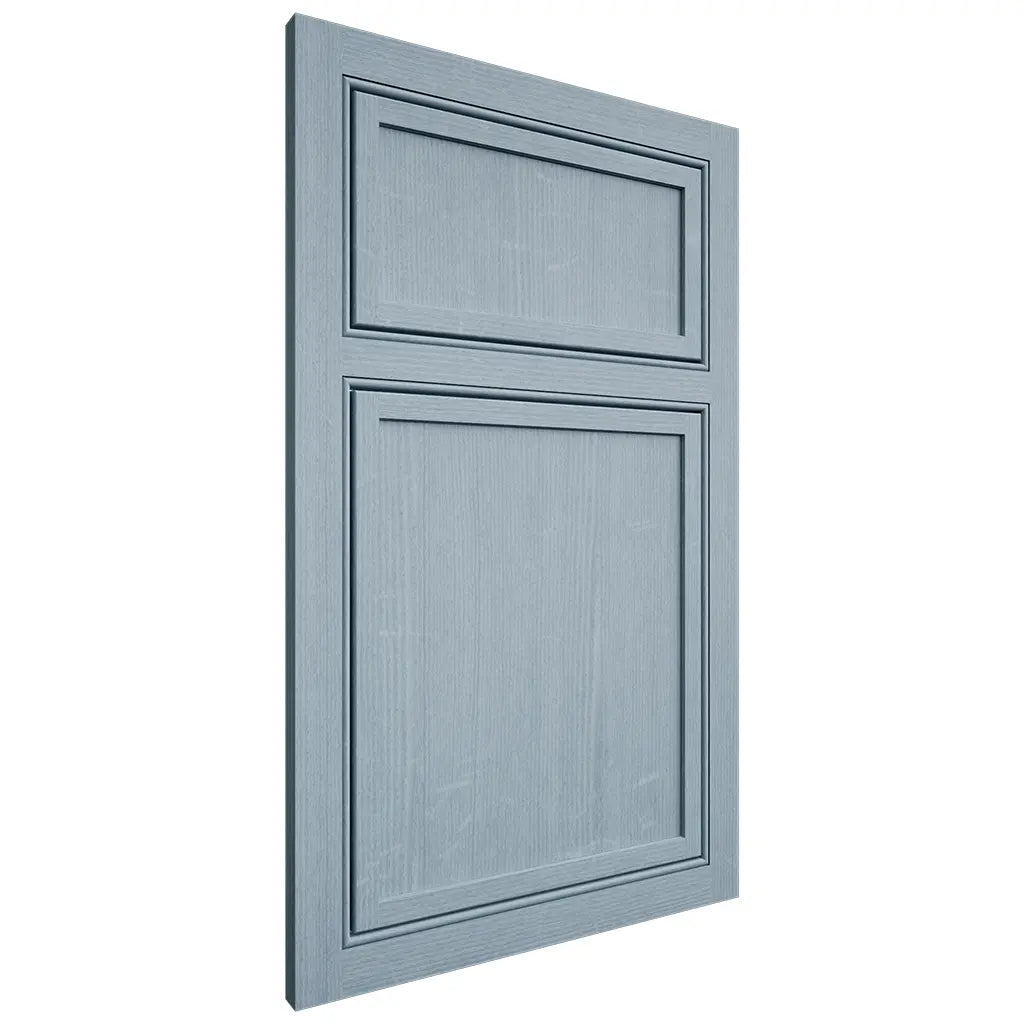 Shiloh Cabinetry Beaded Inset Napa Vertical White Oak Quarter Sawn Sky Door