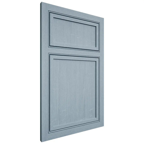 Shiloh Cabinetry Beaded Inset Napa Vertical White Oak Quarter Sawn Sky Door