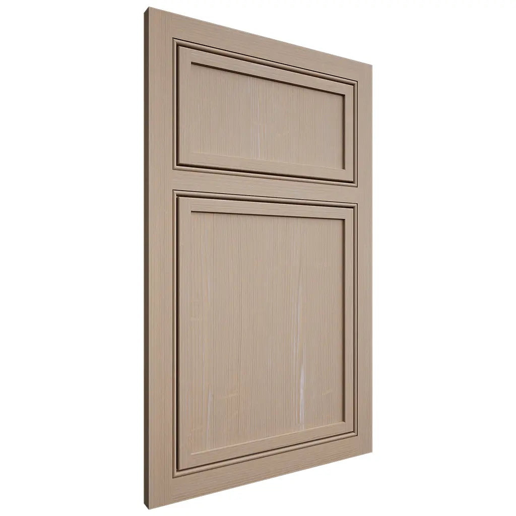Shiloh Cabinetry Beaded Inset Napa Vertical White Oak Quarter Sawn Straw Door