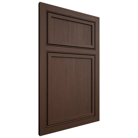 Shiloh Cabinetry Beaded Inset Napa Vertical White Oak Rift Cut Braun Door