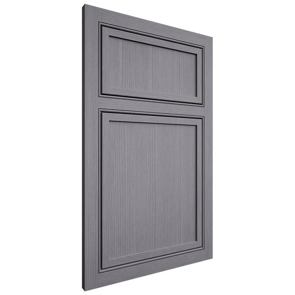 Shiloh Cabinetry Beaded Inset Napa Vertical White Oak Rift Cut Cadet Door