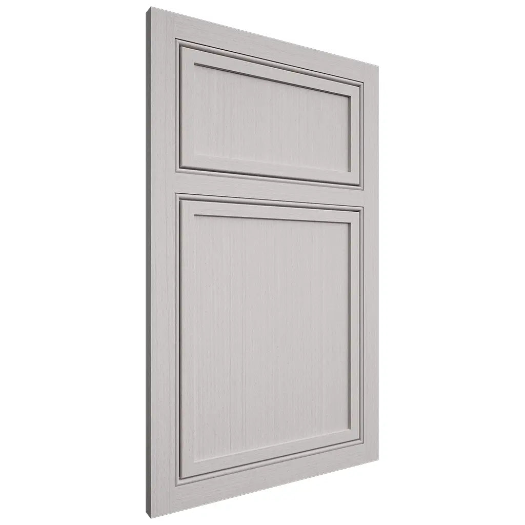 Shiloh Cabinetry Beaded Inset Napa Vertical White Oak Rift Cut Cotton Door