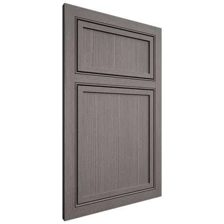 Shiloh Cabinetry Beaded Inset Napa Vertical White Oak Rift Cut Flagstone Door