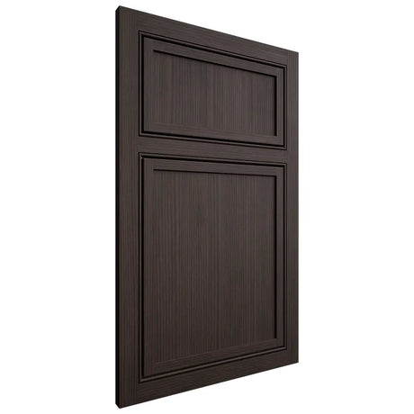 Shiloh Cabinetry Beaded Inset Napa Vertical White Oak Rift Cut Morel Door